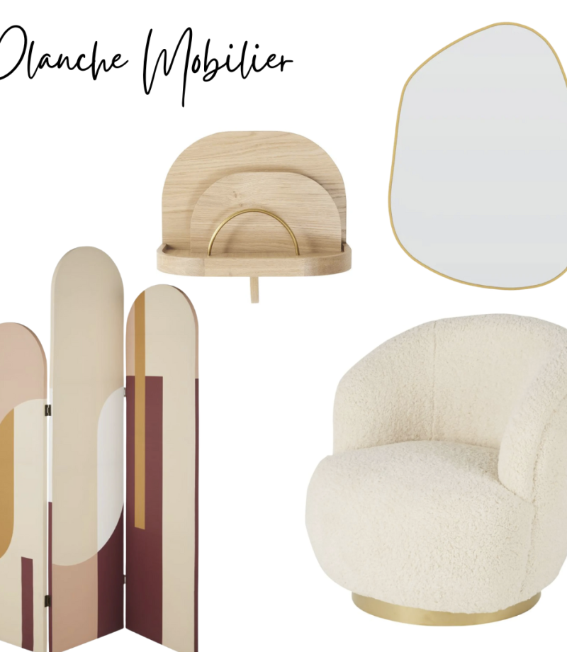 planche mobilier chambre glamour